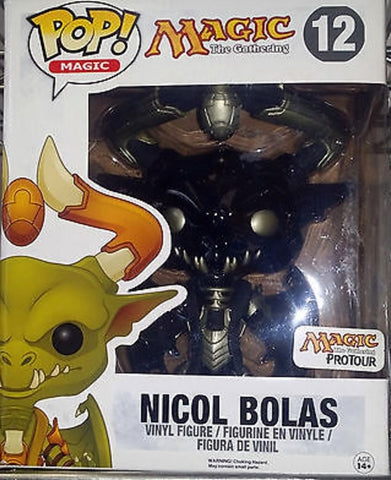 Image for Magic the Gathering: Black / Silver Nicol Bolas (MTG Pro Tour Limited Edition) Super Sized 6" - Funko