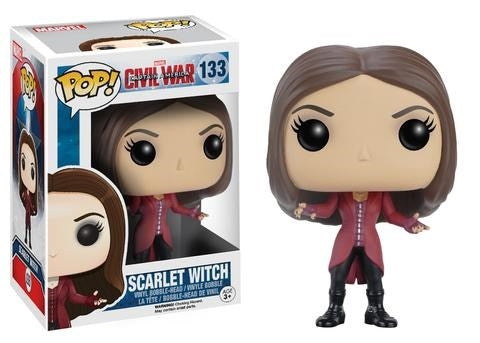 Image for Captain America: Civil War: Scarlet Witch (Bobble-Head) - Funko