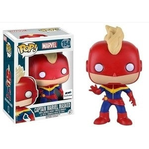 Image for Marvel: Captain Marvel (Masked Version) (Bobble-Head) (GTS Exclusive) - Funko