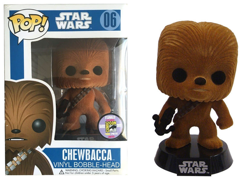 Image for Star Wars: Chewbacca (Bobble-Head) (Flocked) (Limited Edition) (SDCC Exclusive) - Funko