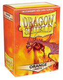 Image for Dragon Shield Matte Sleeves - Orange (100-Pack) - Card Sleeves