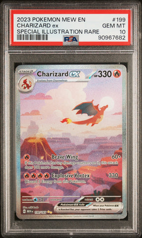 PSA 10 - CHARIZARD ex SPECIAL ILLUSTRATION RARE 2023 POKEMON MEW EN-151