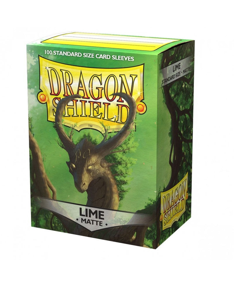 Image for Dragon Shield Matte Sleeves - Lime (100-Pack) - Card Sleeves