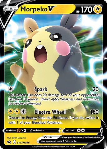 Morpeko V (SWSH056) [Sword & Shield: Black Star Promos]