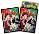Image for Pokemon TCG: Pokemon Center Japan Exclusive Card Sleeves - Red & Green (64-Pack) - Card Sleeves