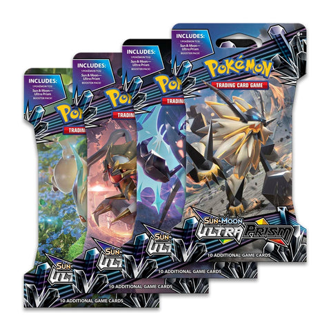 Image for Ultra Prism Sleeved Booster Pack Art Bundle [Set of 4] - Pokemon