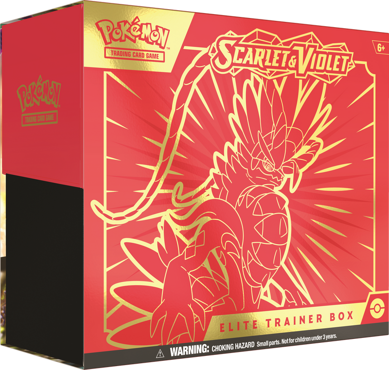 Scarlet & Violet: Base Set - Elite Trainer Box (Red)
