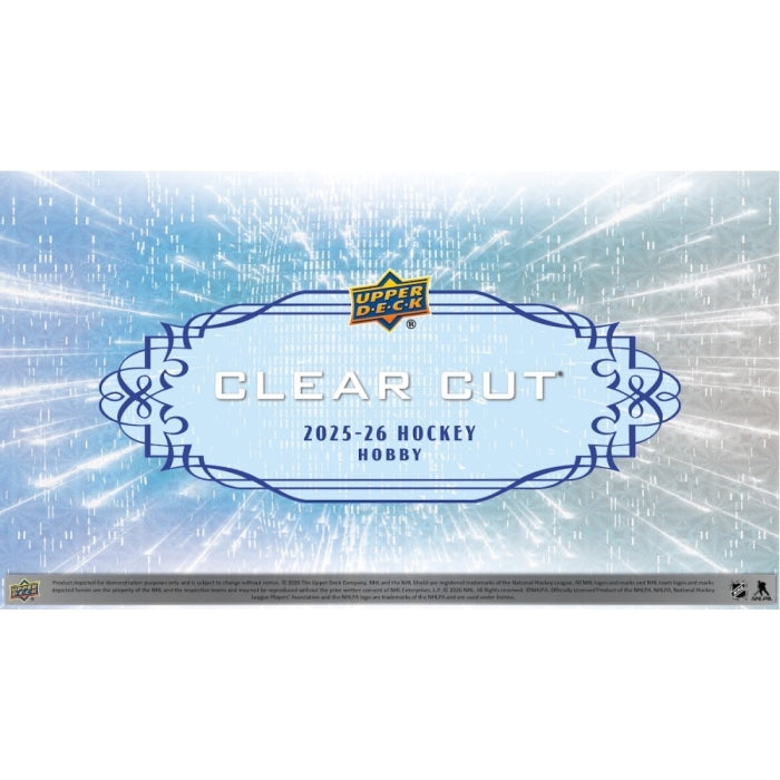 2025-26 Upper Deck Clear Cut Hockey Hobby Box