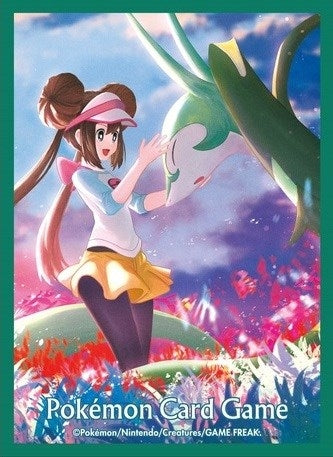 Image for Pokemon TCG: Pokemon Center Japan Exclusive Card Sleeves - Rosa & Serperior (64-Pack) - Card Sleeves
