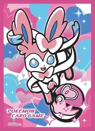 Image for Pokemon TCG: Pokemon Center Japan Exclusive Card Sleeves - Sylveon Ball Break (64-Pack) - Card Sleeves