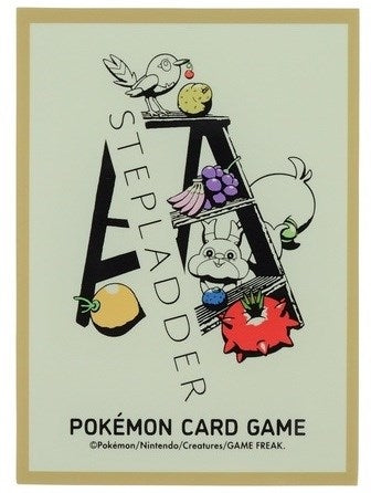 Image for Pokemon TCG: Pokemon Center Japan Exclusive Card Sleeves - Pokémon Tools and Stepladder (64-Pack) - Card Sleeves