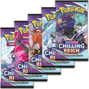 Image for Chilling Reign Booster Pack Art Bundle [Set of 5] - Pokemon