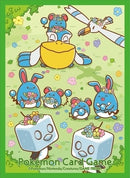 Image for Pokemon TCG: Pokemon Center Japan Exclusive Card Sleeves - Flower Crown and Maril (64-Pack) - Card Sleeves