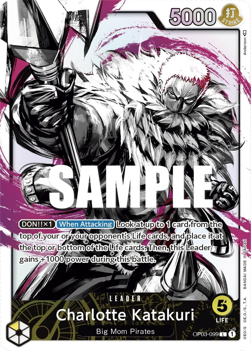 Image for Charlotte Katakuri (099) (Alternate Art) (OP03-099) (Pillars of Strength) (OP03) - One Piece Card Game