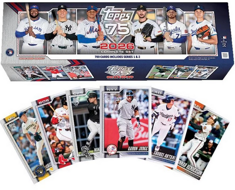 Topps 2026 Baseball Factory Complete Set Box