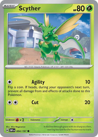 Scyther (004/197) [Scarlet & Violet: Obsidian Flames]