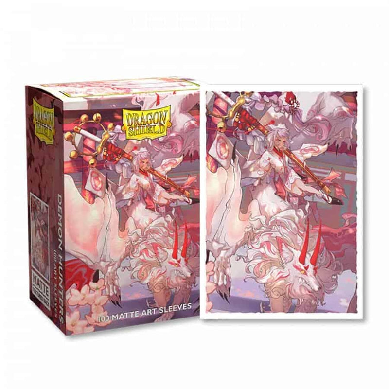 Image for Dragon Shield Art Matte Standard Sleeves - Demon Hunters (100-Pack) - Card Sleeves