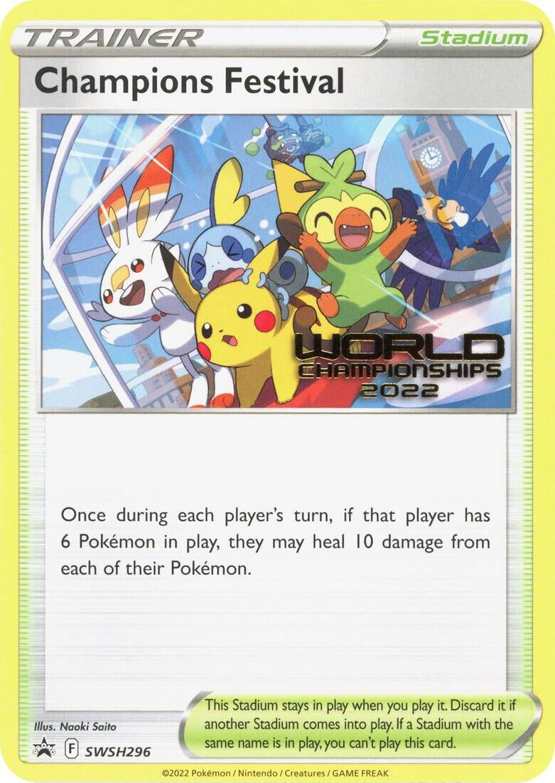 Champions Festival (SWSH296) [Sword & Shield: Black Star Promos]