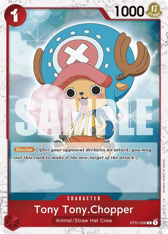 Image for Tony Tony.Chopper (ST01-006) (Jolly Roger Foil) (ST01-006) (Premium Booster -The Best-) - One Piece Card Game