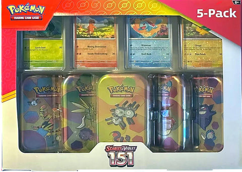 Scarlet & Violet: 151 - Mini Tins 5-pack (Magneton)