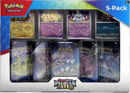 Scarlet & Violet: Paldean Fates - Mini Tins 5-pack