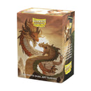 Image for Dragon Shield Dual Matte: Standard Art Sleeves - Wood Snake 2025 (100-Pack) - Card Sleeves