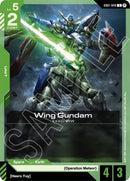 Image for Wing Gundam (GD01-040) (Edition Beta) - Gundam Card Game
