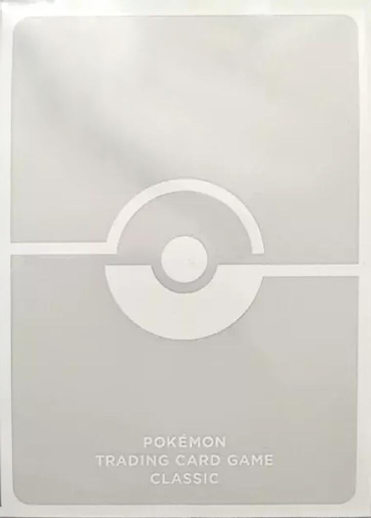Image for Pokemon TCG: TCG Classic Collection Card Sleeves - Light Grey (65-Pack) - Card Sleeves