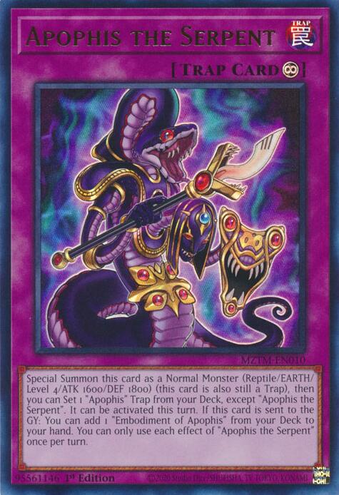 Apophis the Serpent [MZTM-EN010] Ultra Rare