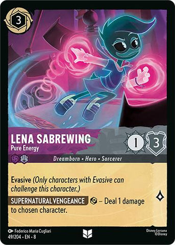 Lena Sabrewing -- Pure Energy (49/204) [Reign of Jafar]