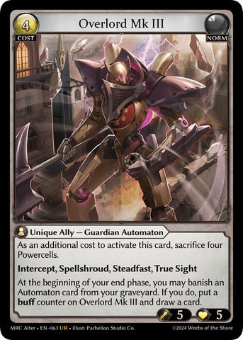 Overlord Mk III (63) [Mercurial Heart Alter Edition]