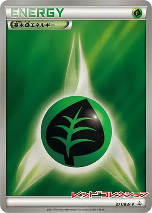 Image for Basic Grass Energy - 071/BW-P (071/BW-P) (BW-P Promotional cards) - Pokemon Japan