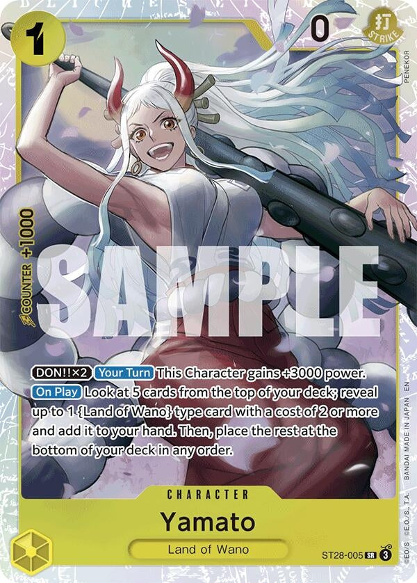 Image for Yamato (ST28-005) (ST-28: Starter Deck 28 GREEN/YELLOW Yamato) (ST-28) - One Piece Card Game