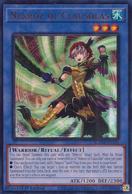 Nekroz of Clausolas [BLMM-EN131] Ultra Rare
