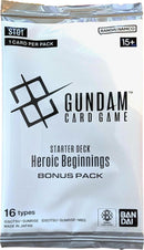 Image for Starter Deck: Heroic Beginnings Bonus Pack - Gundam Card Game