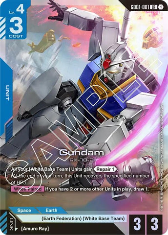 Image for Gundam (GD01-001) (GD01-001) (Newtype Rising) - Gundam Card Game
