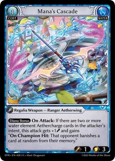Mana's Cascade (028) [Distorted Reflections]