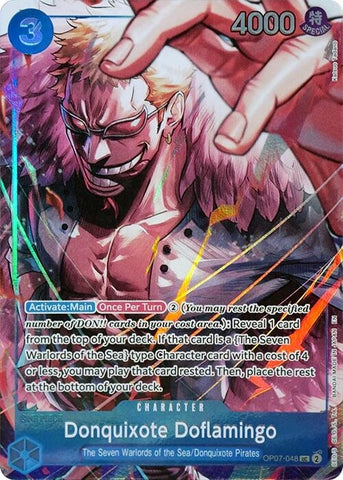 Donquixote Doflamingo (Seven Warlords of the Sea Set) [One Piece Promotion Cards]