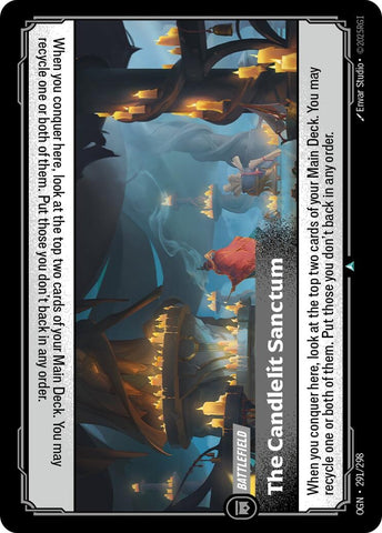 Image for The Candlelit Sanctum (291/298) (Origins) - Riftbound: League of Legends Trading Card Game