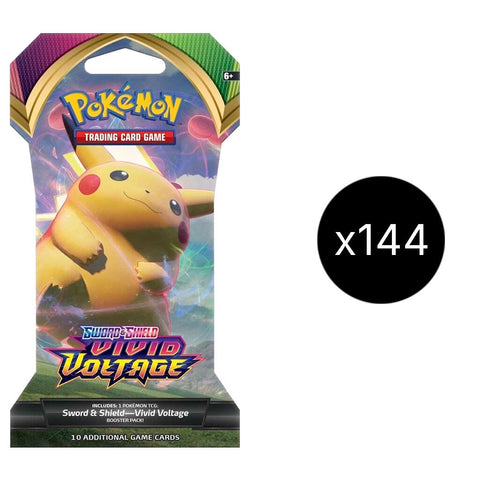 Image for Vivid Voltage Sleeved Booster Case - Pokemon