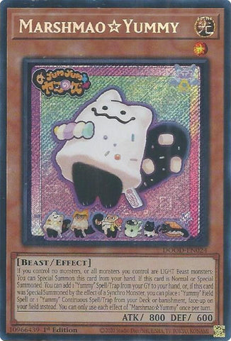 MarshmaoYummy [DOOD-EN024] Secret Rare
