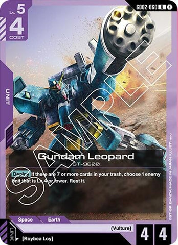 Image for Gundam Leopard (GD02-060) (Dual Impact) - Gundam Card Game