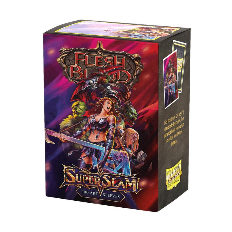 Image for Dragon Shield Flesh and Blood Matte Art - Super Slam (100-pack) - Card Sleeves