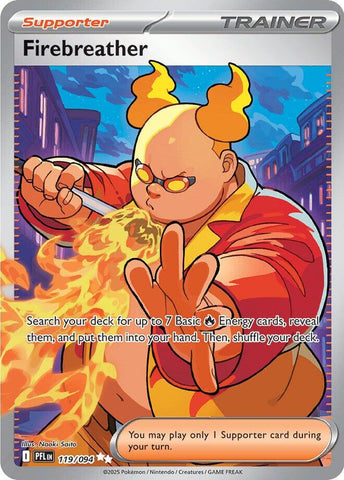 Firebreather (119/094) [Mega Evolution: Phantasmal Flames]