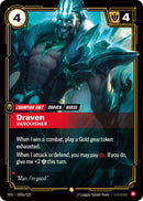 Draven - Vanquisher (Alternate Art) (020a/221) (Spiritforged)