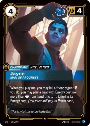 Jayce - Man of Progress (084/221) (Spiritforged)