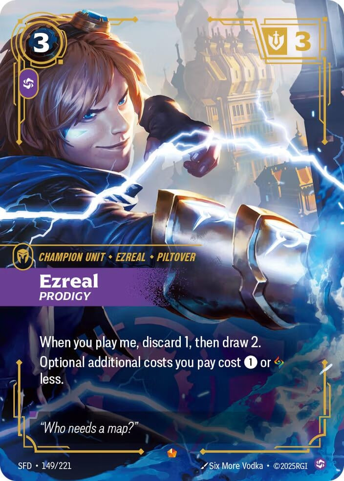 Ezreal - Prodigy (149/221) (Spiritforged)