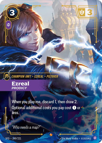 Ezreal - Prodigy (149/221) (Spiritforged)