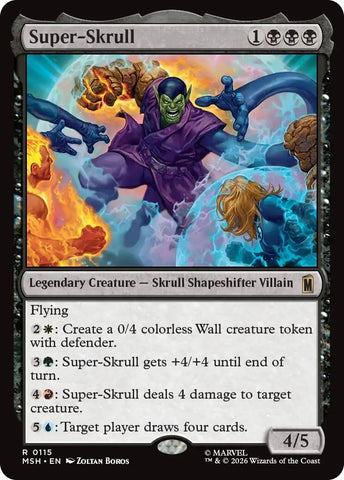Image for Super-Skrull (115) (Marvel Super Heroes) - Magic: The Gathering