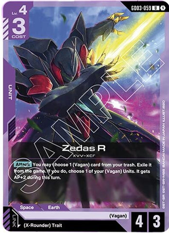 Zedas R (GD03-059) (Steel Requiem)